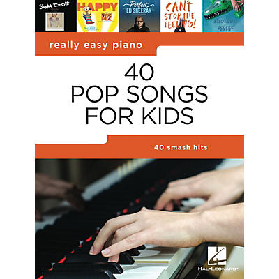 Hal Leonard 40 Pop Songs for Kids - Really Easy Piano Series Songbook