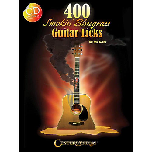 Hal Leonard 400 Smokin' Bluegrass Guitar Licks Book/CD