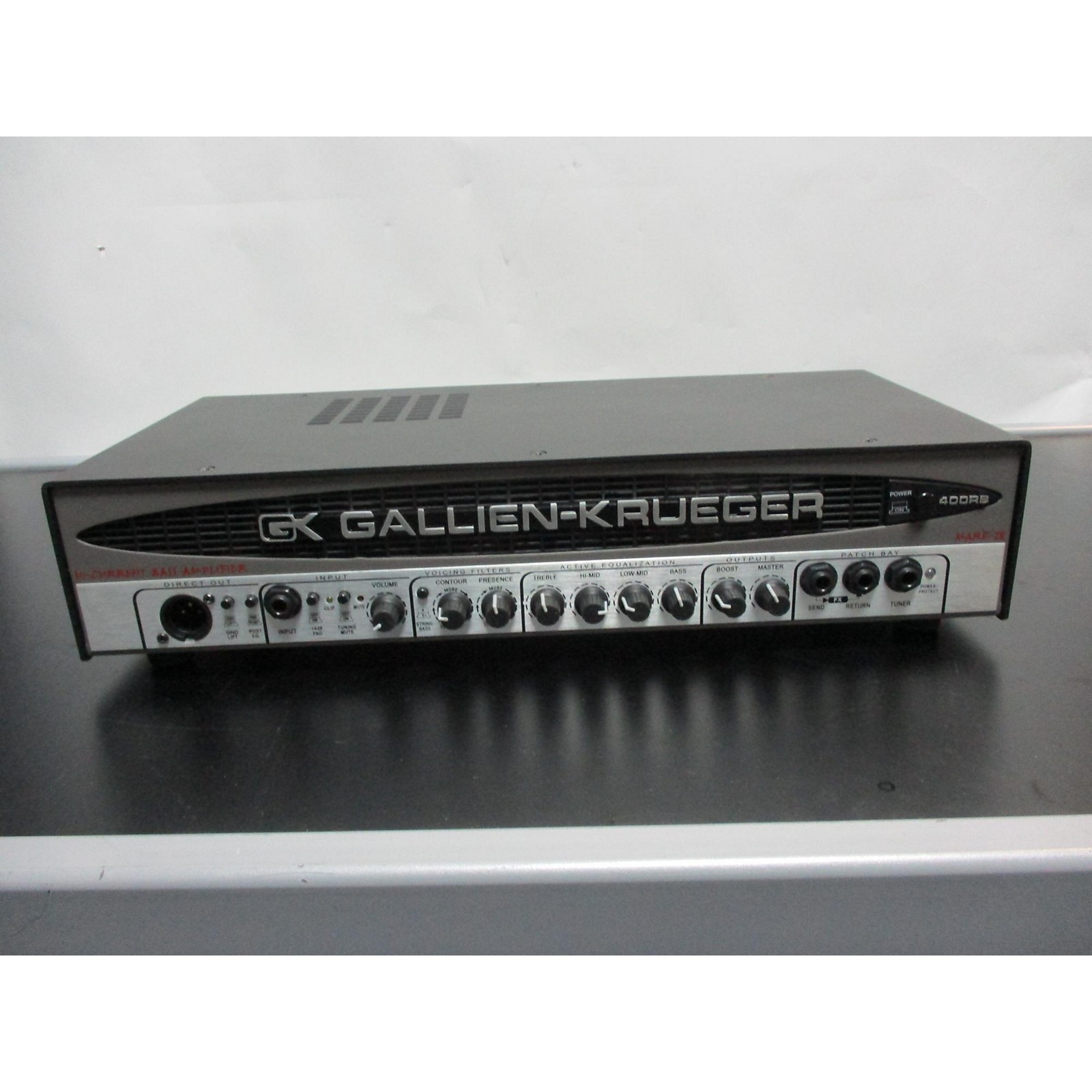 Used GallienKrueger 400RBIV 280W Bass Amp Head Musician