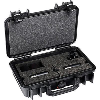 DPA Microphones 4015A Stereo Pair with Clips and Windscreens in Peli Case