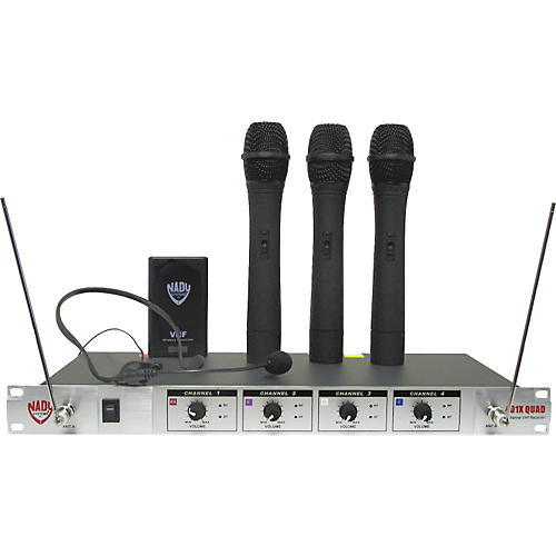 401X Quad 3 Handheld Channels and 1 Headset Channel