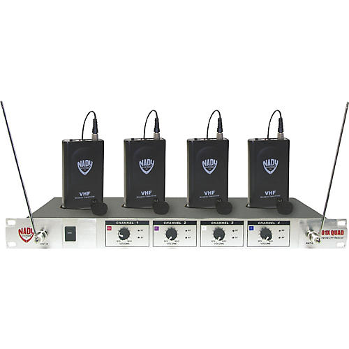 401X Quad LT Wireless Lavalier Microphone System
