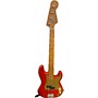 Used Squier 40TH ANNIVERSARY P BASS Electric Bass Guitar Fiesta Red