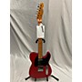 Used Squier 40TH ANNIVERSARY TELECASTER Solid Body Electric Guitar Satin Red