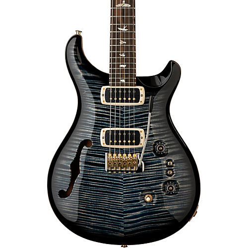 PRS 40th Anniversary Custom 24-08 Semi-Hollow Limited Edition Electric Guitar Faded Whale Blue Smokeburst