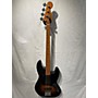 Used Squier 40th Anniversary Jazz Bass Electric Bass Guitar Black and Orange Burst