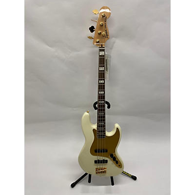 Squier 40th Anniversary Jazz Bass Gold Edition Electric Bass Guitar