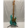 Used Squier 40th Anniversary Jazz Bass Vintage Edition Electric Bass Guitar SATIN SEAMFOAM GREEN