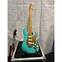 Used Squier 40th Anniversary Stratocaster Solid Body Electric Guitar Seafoam Green