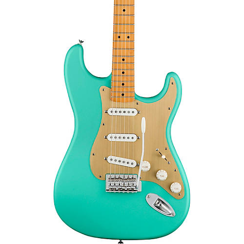 Squier 40th Anniversary Stratocaster Vintage Edition Electric Guitar Satin Seafoam Green
