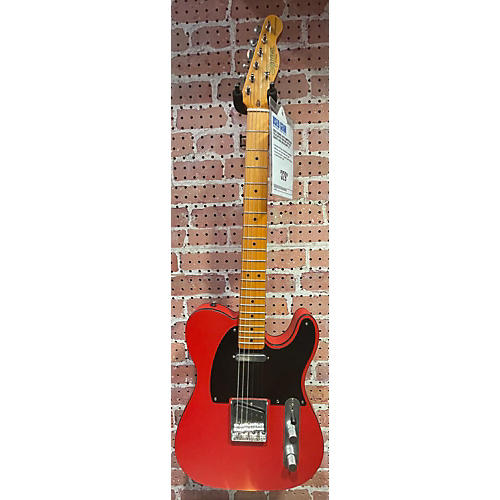 Squier 40th Anniversary Telecaster Vintage Edition Solid Body Electric Guitar Dakota Red