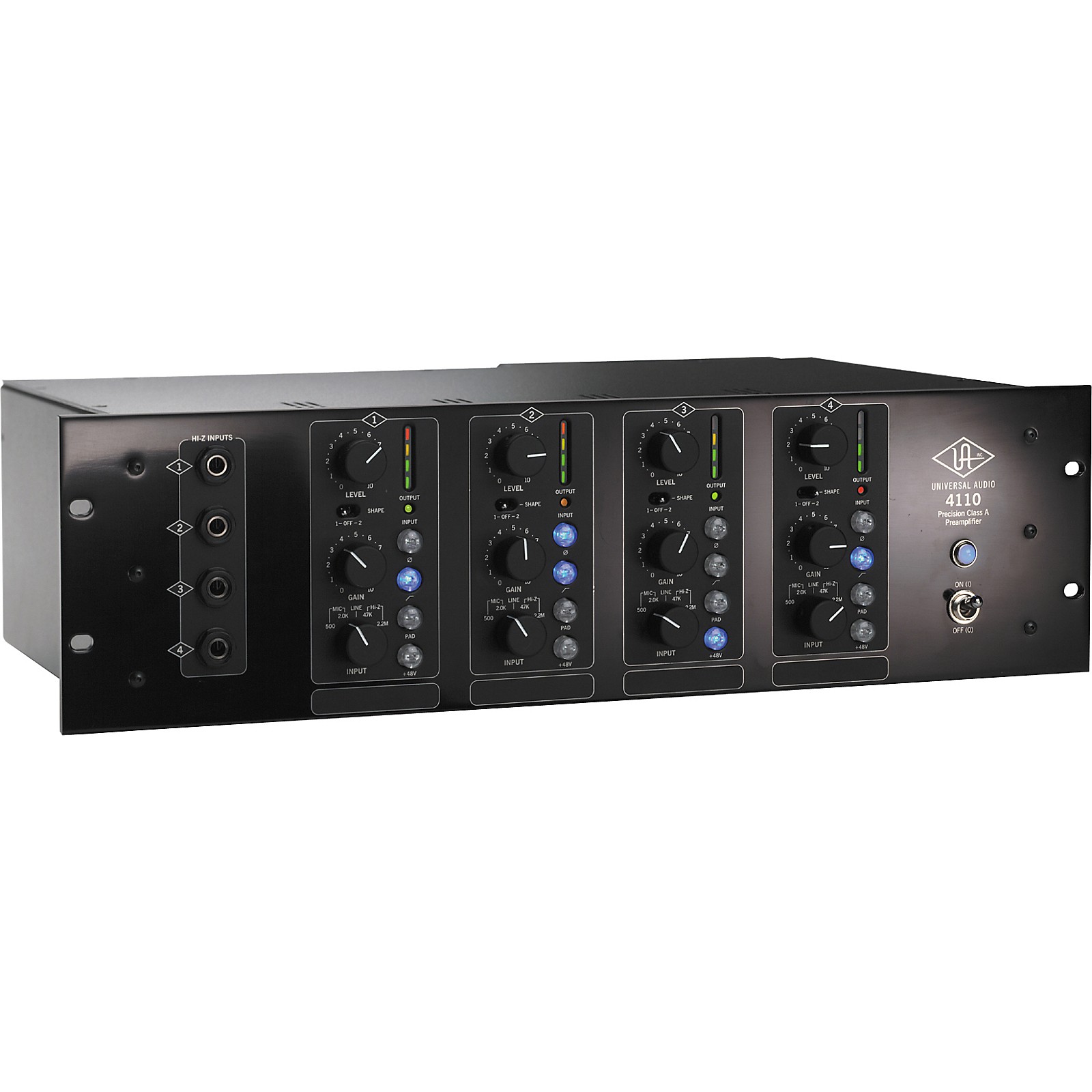 Universal Audio 4110 4-Channel Precision Analog Microphone Preamp