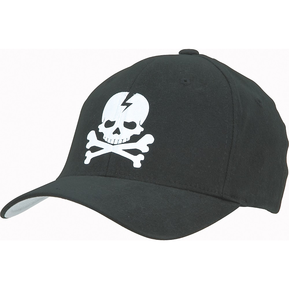 UPC 858826002605 product image for Gear One Skull Flex Cap Black Large/Extra Large | upcitemdb.com