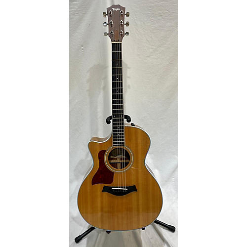 Taylor 414CE Left Handed Acoustic Electric Guitar Natural