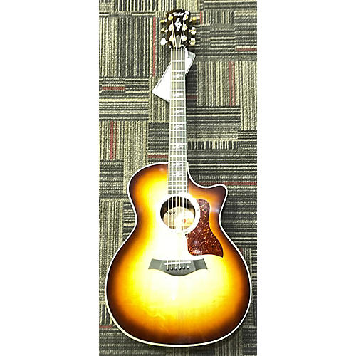 Taylor 414CE V-Class Acoustic Electric Guitar Shaded Edge Burst
