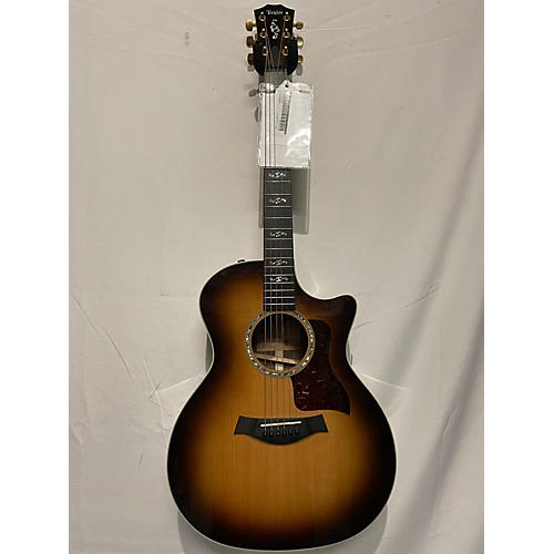 Taylor 414CE V-Class Acoustic Electric Guitar 2 Color Sunburst