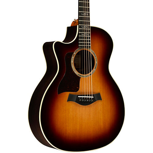 Taylor 414ce V-Class Special Edition Grand Auditorium Left-Handed Acoustic-Electric Guitar Shaded Edge Burst