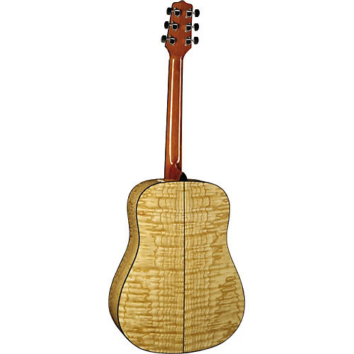 Jasmine S35Q Quilted Maple Dreadnought Acoustic Guitar