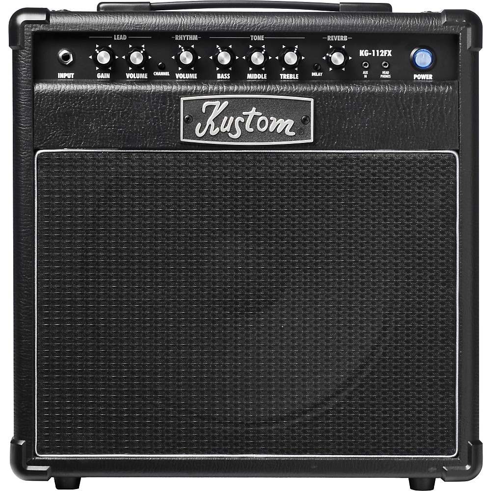 Kustom KG112FX 20W 1x12 Guitar Combo Amp with Digital Effects Black | eBay