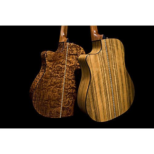 Fender CD220 SCE Ash Burl Acoustic-Electric Guitar Natural