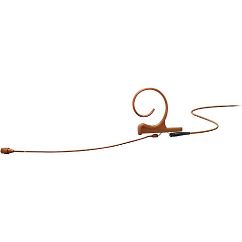 DPA Microphones 4266 CORE Omni Flex Earset Mic, 110 mm Boom, Brown, Mini-Jack