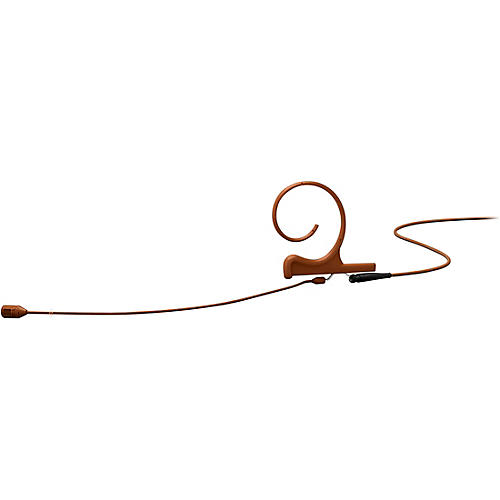 DPA Microphones 4288 CORE Directional Flex Earset Mic, 120 mm Boom, Brown, TA4F Mini-XLR