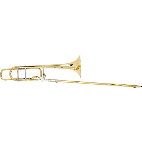 Bach 42BO Stradivarius Series F-Attachment Trombone Lacquer Yellow Brass Bell Standard Slide