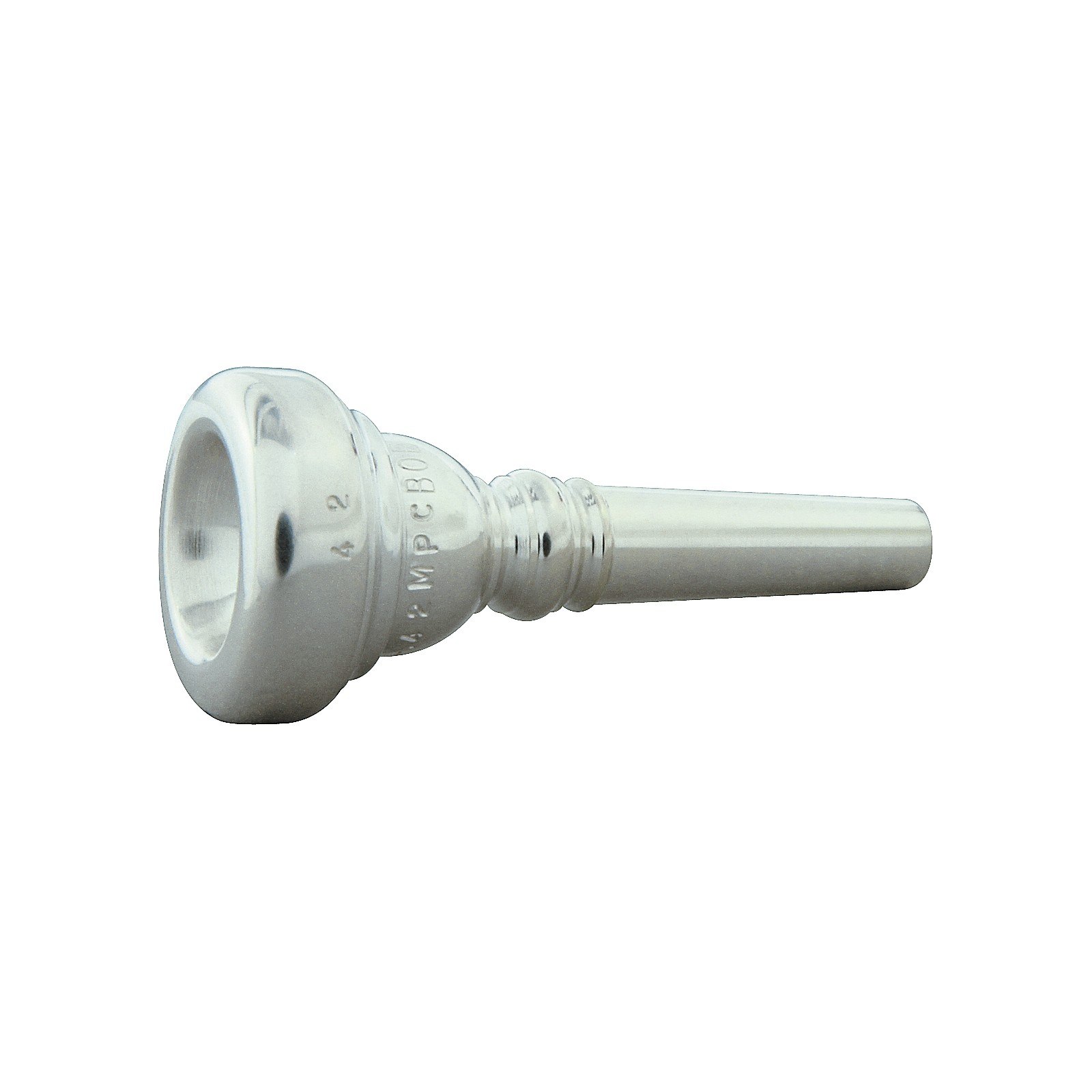 Bob Reeves 42MPCS Piccolo Trumpet Screw Rim Silverplated (with Shank) Mouthpiece