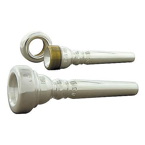 43C Trumpet Standard Screw Rim Silver-plated Mouthpiece