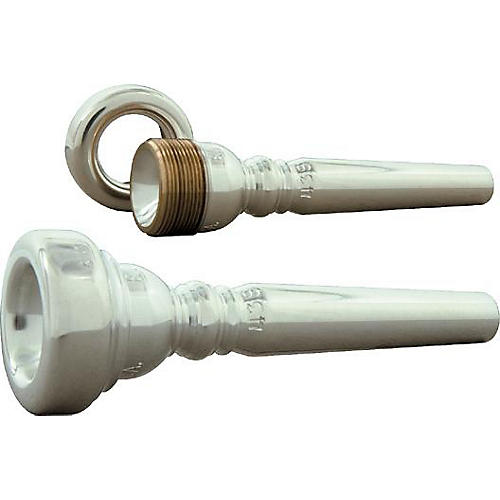 43S Trumpet Standard Screw Rim Silverplated Mouthpiece