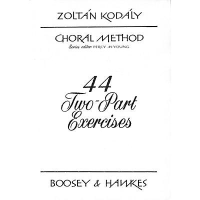 Boosey and Hawkes 44 Two-Part Exercises 2-Part Composed by Zoltán Kodály