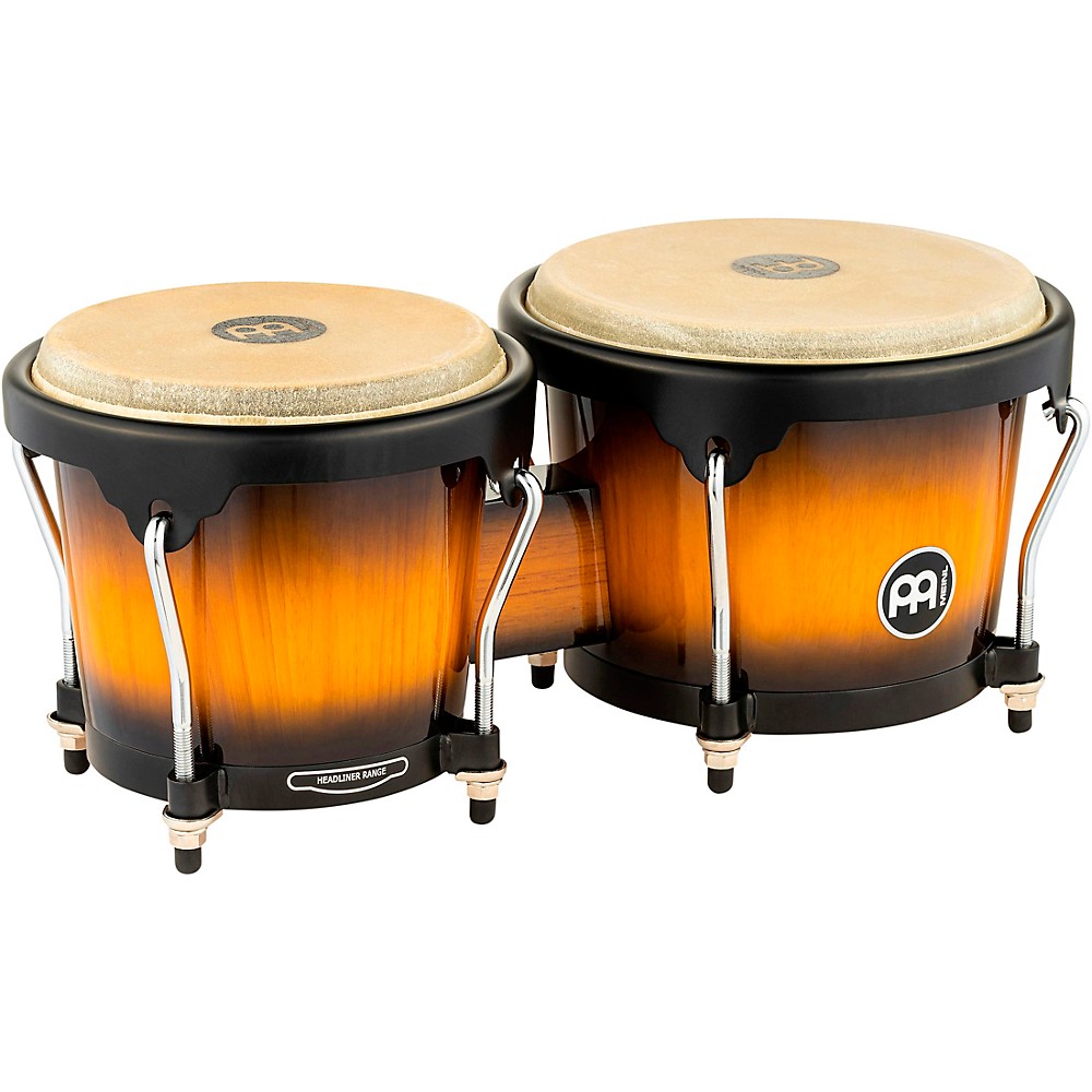 Meinl Headliner Series Wood Bongos Vintage Sunburst