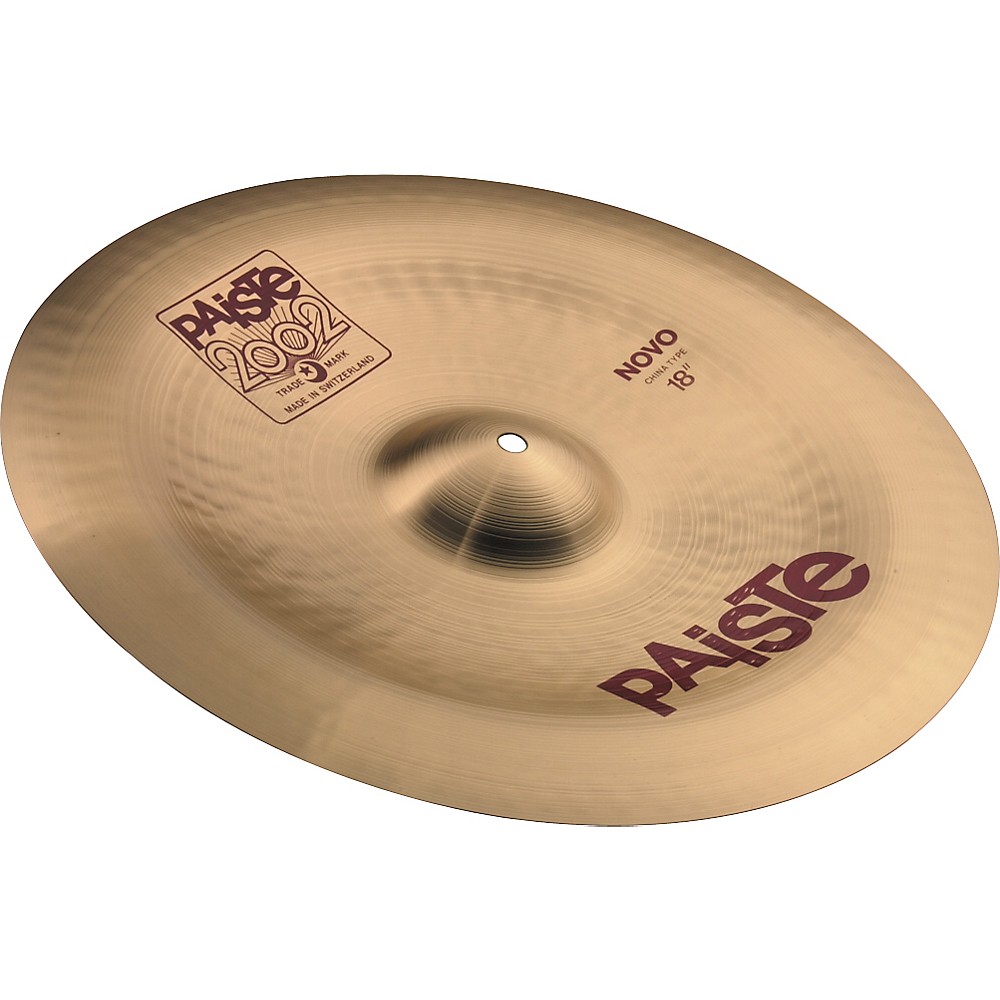 新春割 PAiSTe 2002 Novo China 18 Paiste 18 inch 2002 China Cymbal | Sweetwater