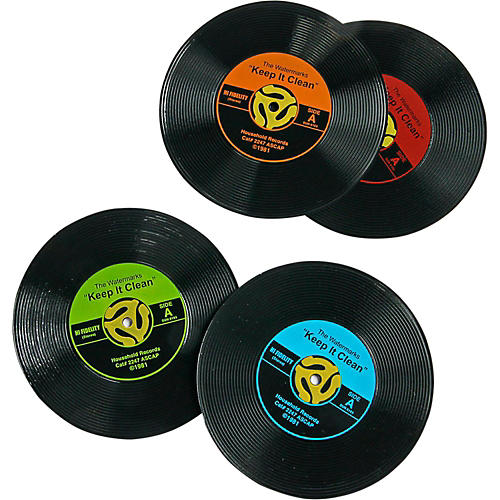 GAMAGO 45 Record Coasters 4-Pack