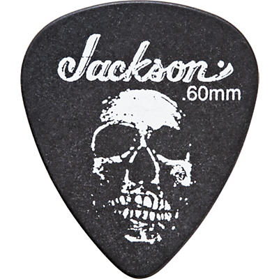 Jackson 451 Black Sick Skull Guitar Picks - 1 Dozen