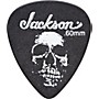 Jackson 451 Black Sick Skull Guitar Picks - 1 Dozen .50 mm