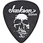 Jackson 451 Black Sick Skull Guitar Picks - 1 Dozen .88 mm