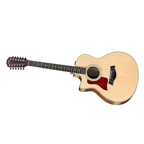 456ce-L Ovangkol/Spruce Grand Symphony 12-String Left-Handed Acoustic-Electric Guitar