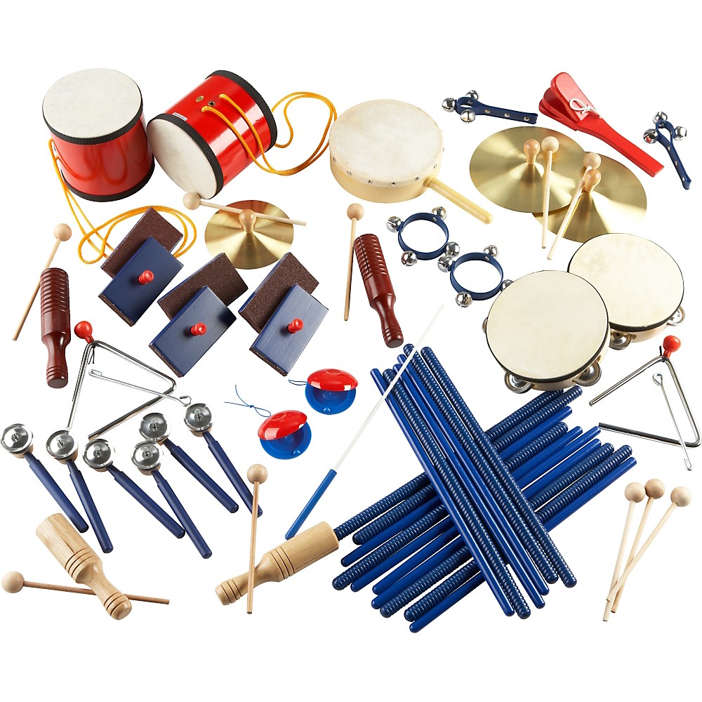 Lyons Rhythm Kits 40 Pupil Sets - Classroom Musical Instruments
