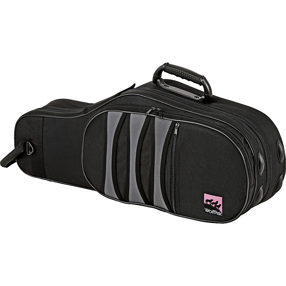 UPC 672485339182 product image for Wolfpak Polyfoam Alto Saxophone Case Black | upcitemdb.com