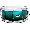Sound Percussion Labs 468 Series Snare Drum - 14 x 4 in. Silver Tone Fade14 x 6 in. Turquoise Blue Fade