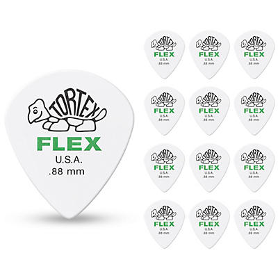 Dunlop 468 Tortex Flex Jazz III Picks