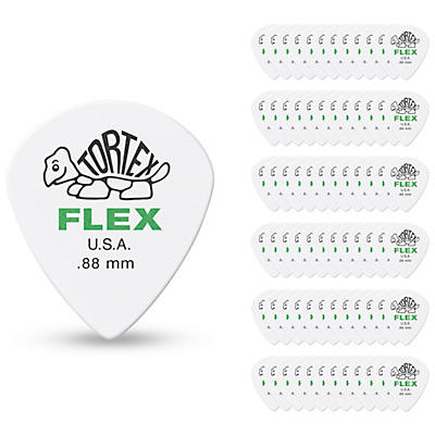 Dunlop 468 Tortex Flex Jazz III Picks