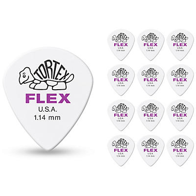 Dunlop 468 Tortex Flex Jazz III Picks