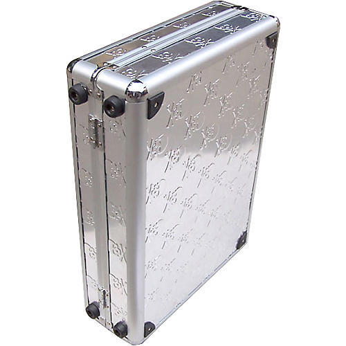 Coffin Case Black Kross Skull-Plated Briefcase | Musician's Friend