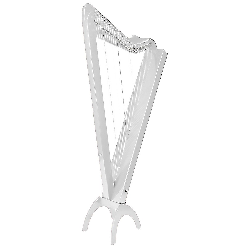 Rees Harps Grand Harpsicle Harp White