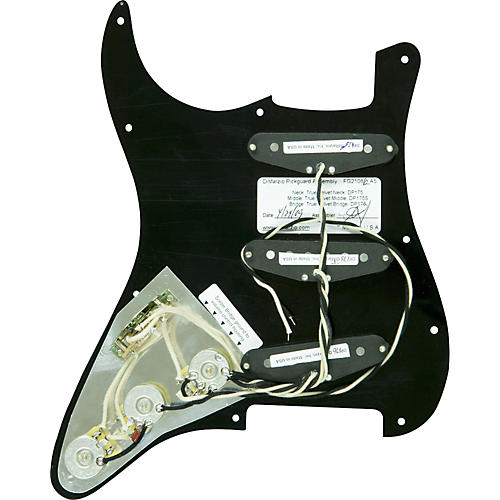 DiMarzio True Velvet Vintage Prewired Pickguard Black | Musician's