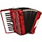 48 Bass Entry Level Piano Accordion Level 1 Red