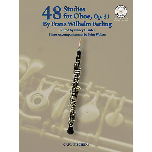 Carl Fischer 48 Studies For Oboe Book/CD