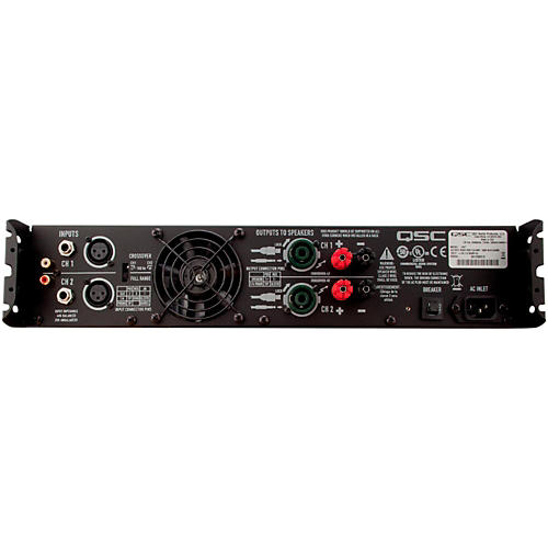 QSC GX3 Stereo Power Amplifier | Musician's Friend